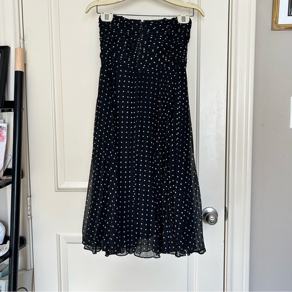 Polka Dot Donna Morgan Dress - Picture 2 of 7